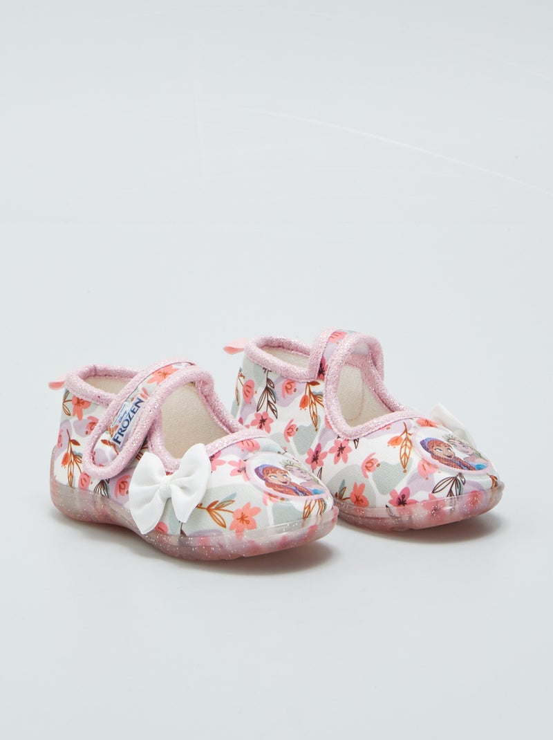 Zapatillas de casa 'Frozen' ROSA - Kiabi