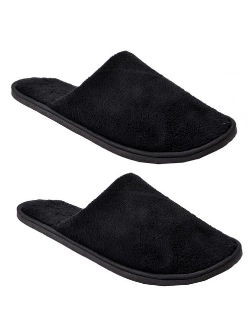 Zapatillas de casa Hombre CASA AND CO Pack de 2 - Kiabi Zapatillas de casa Hombre CASA AND CO Pack de 2 - Kiabi
