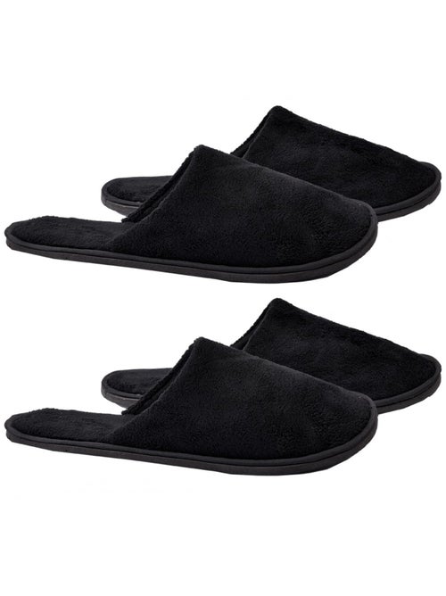 Zapatillas de casa Hombre CASA AND CO Pack de 2 - Kiabi Zapatillas de casa Hombre CASA AND CO Pack de 2 - Kiabi
