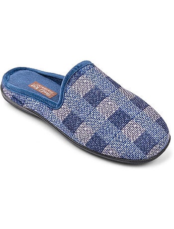 Zapatillas de casa Hombre Mula Cálidas Antideslizantes Confort OZABI