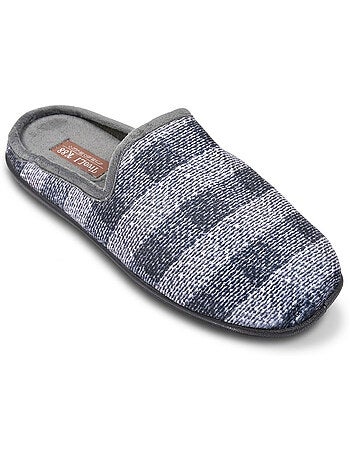Zapatillas de casa Hombre Mula Cálidas Antideslizantes Confort OZABI