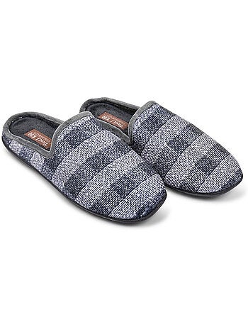 Zapatillas de casa Hombre Mula Cálidas Antideslizantes Confort OZABI