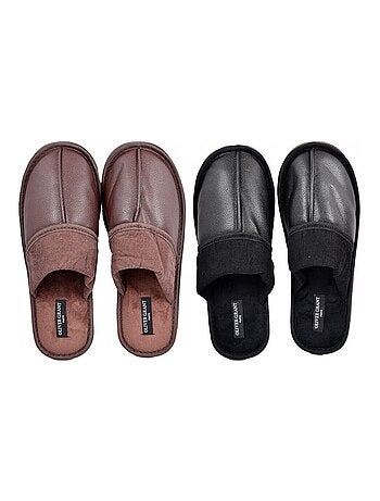 Zapatillas de casa hombre OLIVER GRANT Pack de 2