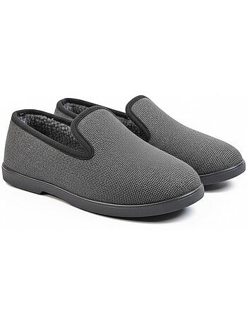 Zapatillas de casa hombre ozabi antideslizantes a cuadros, suela extraíble