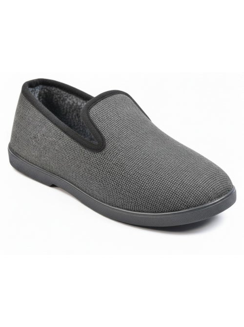 Zapatillas de casa hombre ozabi antideslizantes a cuadros, suela extraíble - Kiabi Zapatillas de casa hombre ozabi antideslizantes a cuadros, suela extraíble - Kiabi