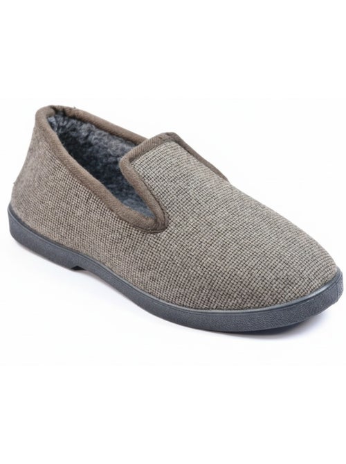 Zapatillas de casa hombre ozabi antideslizantes a cuadros, suela extraíble - Kiabi Zapatillas de casa hombre ozabi antideslizantes a cuadros, suela extraíble - Kiabi