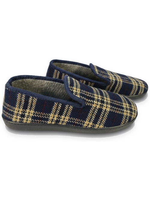 Zapatillas de casa hombre ozabi charentaises cuadros escoceses - Kiabi