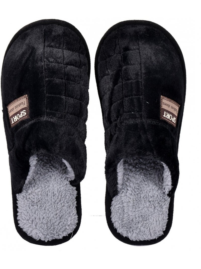 Zapatillas de casa hombre SPORT Fashion Negro - Kiabi