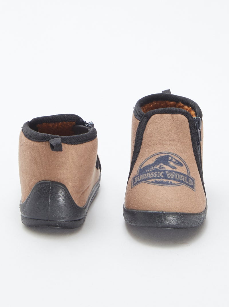 Zapatillas de casa 'Jurassic World' Marron - Kiabi