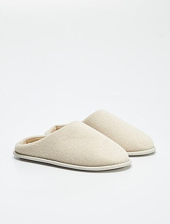 Zapatillas de casa lisas