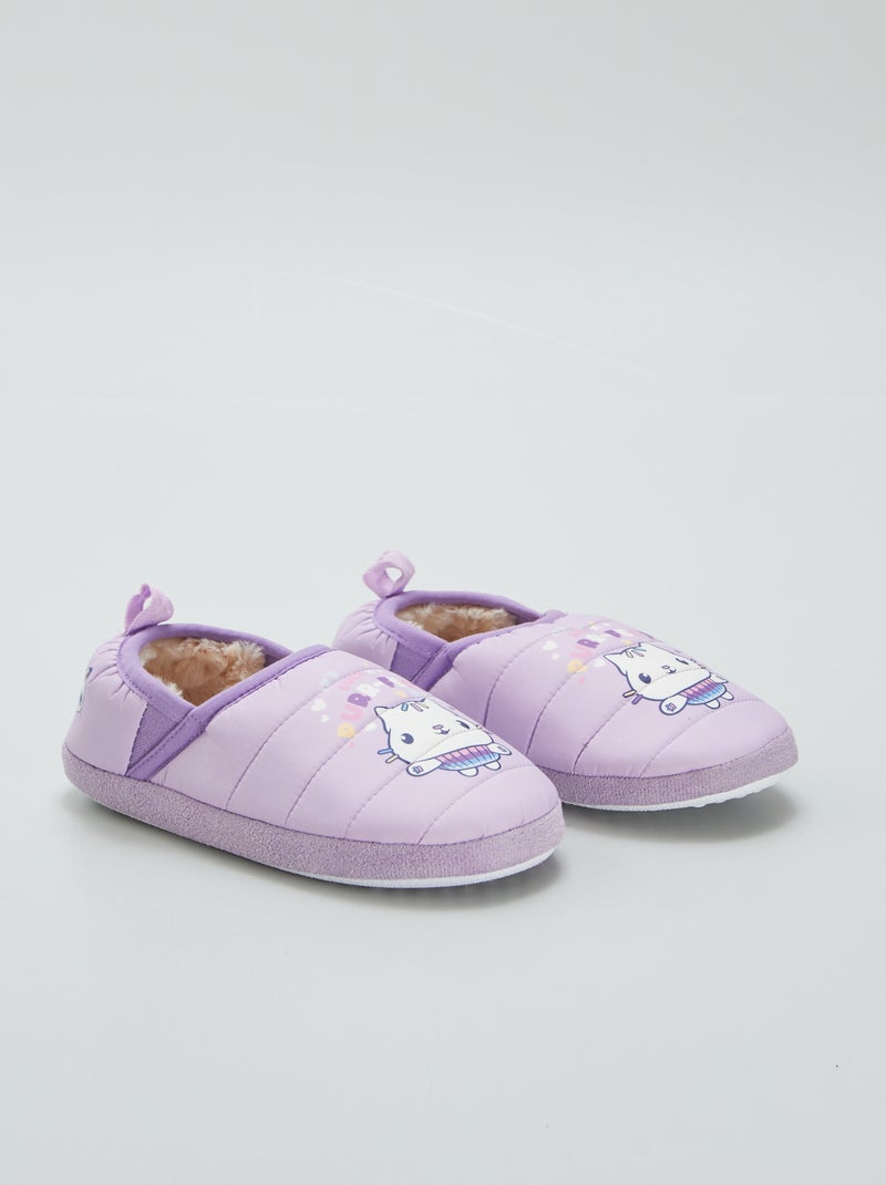 Zapatillas de casa lisas 'La casa de muñecas de Gabby' BLANCO - Kiabi