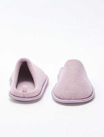 Zapatillas de casa lisas