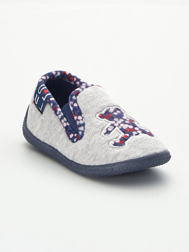 Zapatillas de casa 'Lulu Castagnette' GRIS - Kiabi