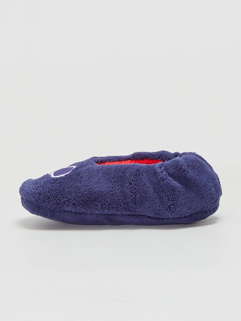 Zapatillas de casa 'Mickey' azul navy - Kiabi