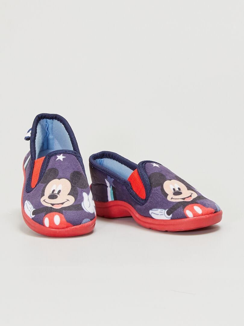 Zapatillas de casa 'Mickey' 'Disney' azul - Kiabi