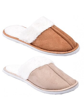 Zapatillas de casa mujer CASA AND CO pack de 2
