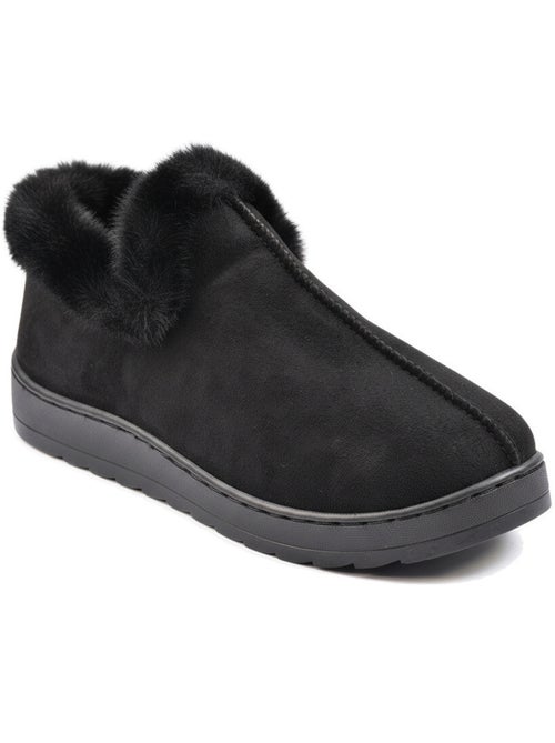 Zapatillas de casa mujer invierno nórdicas, altas tobillo, suela antideslizante - Kiabi