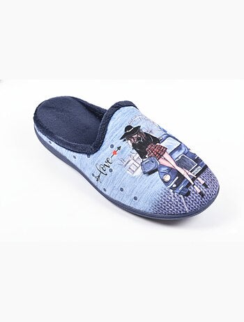 Zapatillas de casa mujer mule PhotoPrint