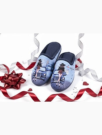 Zapatillas de casa mujer mule PhotoPrint