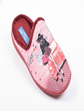 Zapatillas de casa mujer mule PhotoPrint