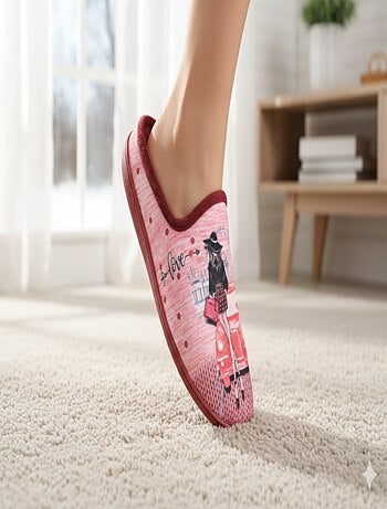 Zapatillas de casa mujer mule PhotoPrint