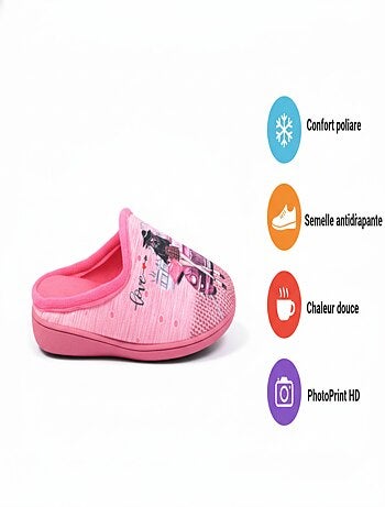 Zapatillas de casa mujer mule PhotoPrint