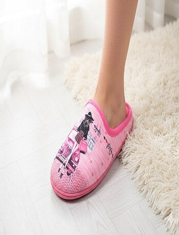 Zapatillas de casa mujer mule PhotoPrint