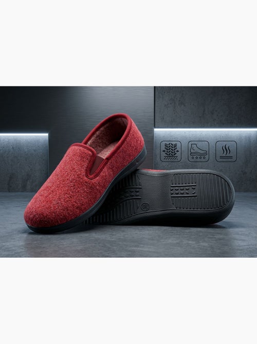 Zapatillas de casa mujer OZABI charentaises forradas suela antideslizante - Kiabi Zapatillas de casa mujer OZABI charentaises forradas suela antideslizante - Kiabi
