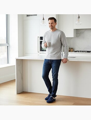 Zapatillas de casa mules hombre ozabi motivos fantasía fabricadas españa