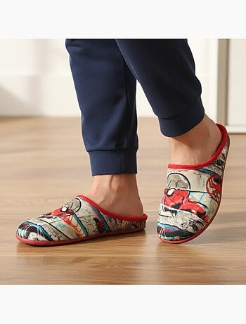 Zapatillas de casa mules hombre ozabi motivos fantasía fabricadas españa