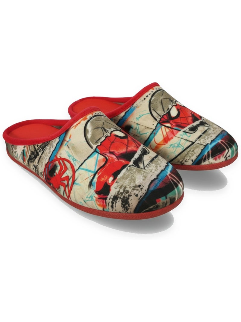 Zapatillas de casa mules hombre ozabi motivos fantasía fabricadas españa Rojo - Kiabi