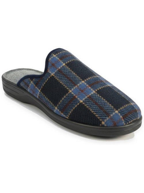Zapatillas de casa mules hombre tige jacquard escocés ozabi - Kiabi Zapatillas de casa mules hombre tige jacquard escocés ozabi - Kiabi
