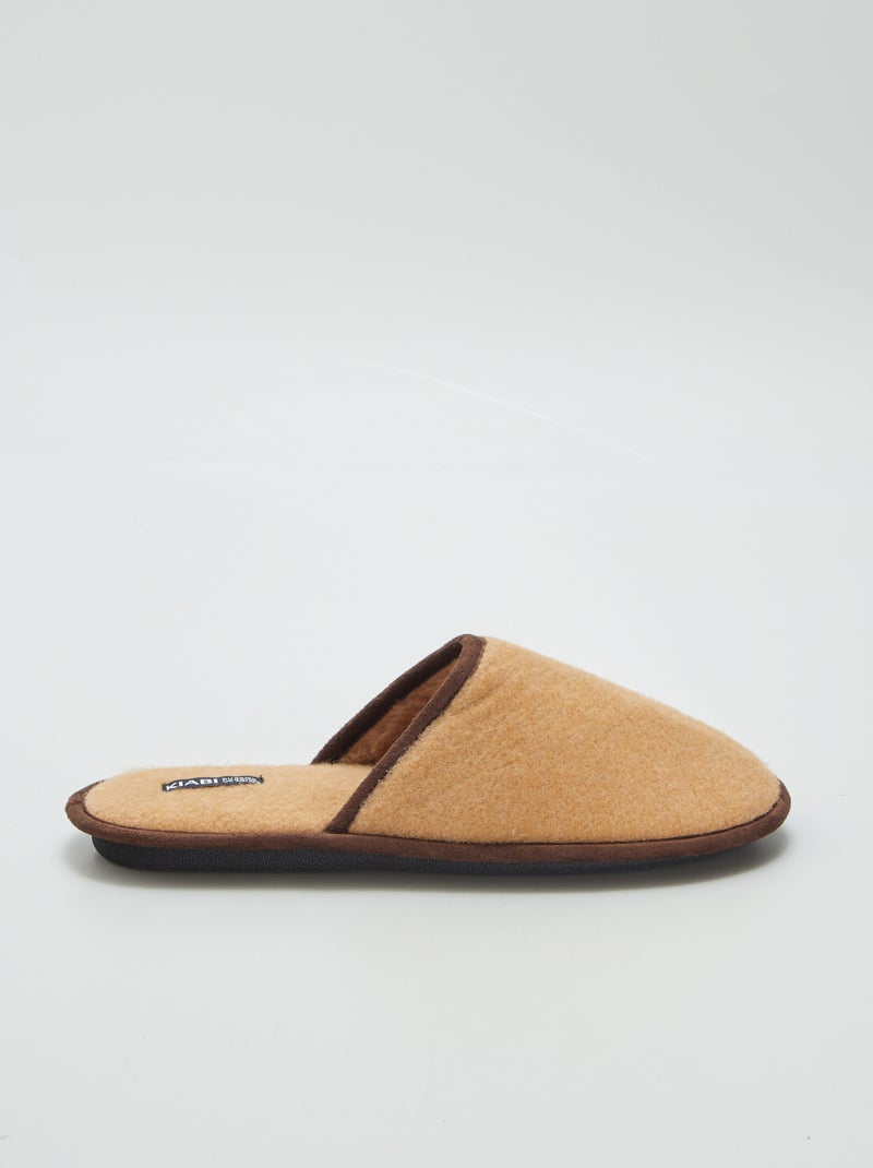 Zapatillas de casa mules MARRON - Kiabi