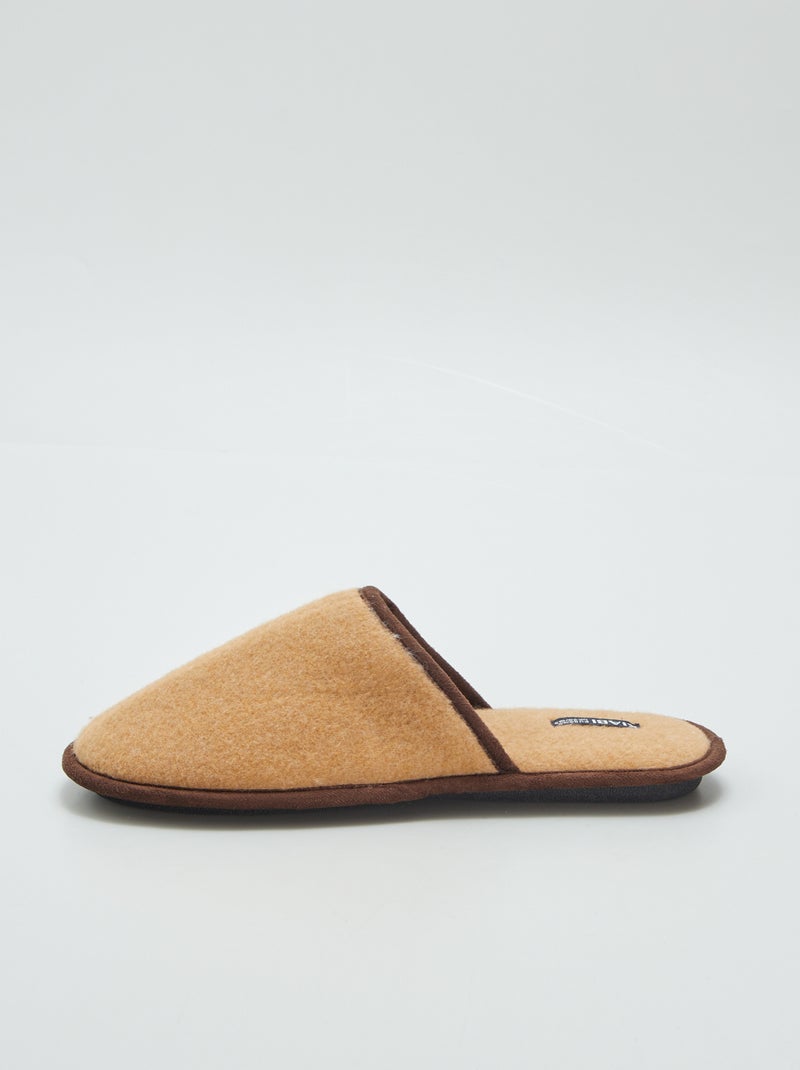 Zapatillas de casa mules MARRON - Kiabi