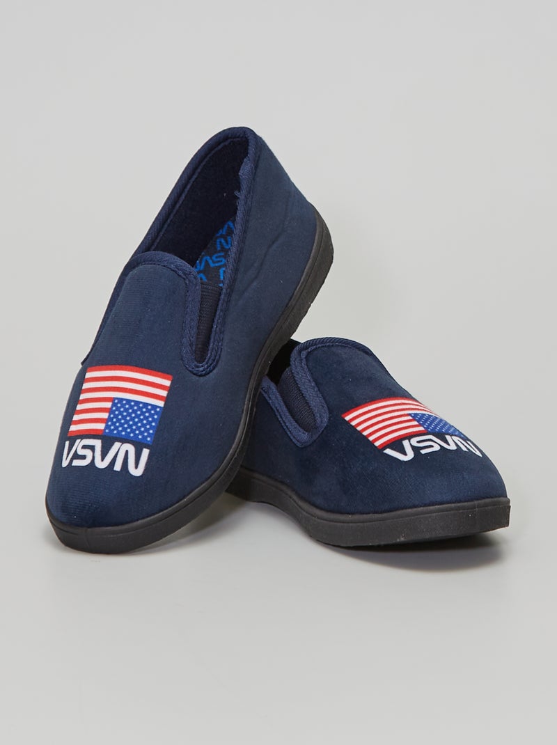 Zapatillas de casa 'NASA' AZUL - Kiabi