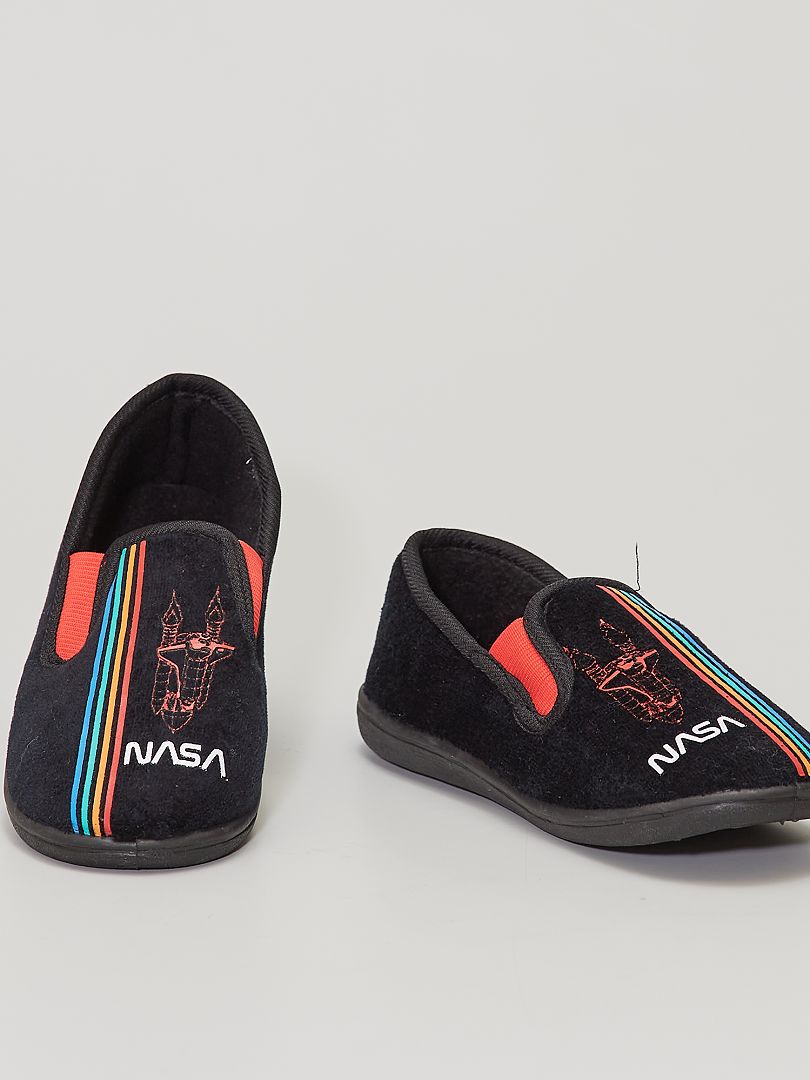 Zapatillas de casa 'NASA' NEGRO - Kiabi