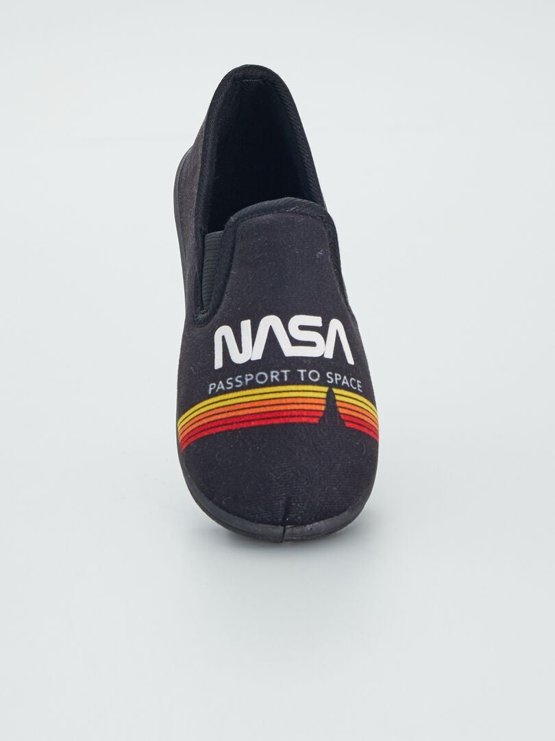 Zapatillas de casa 'NASA' NEGRO - Kiabi