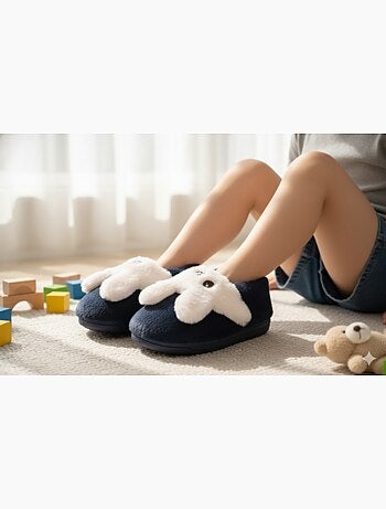 Zapatillas de casa niño animales 3D ultra suaves MB732831