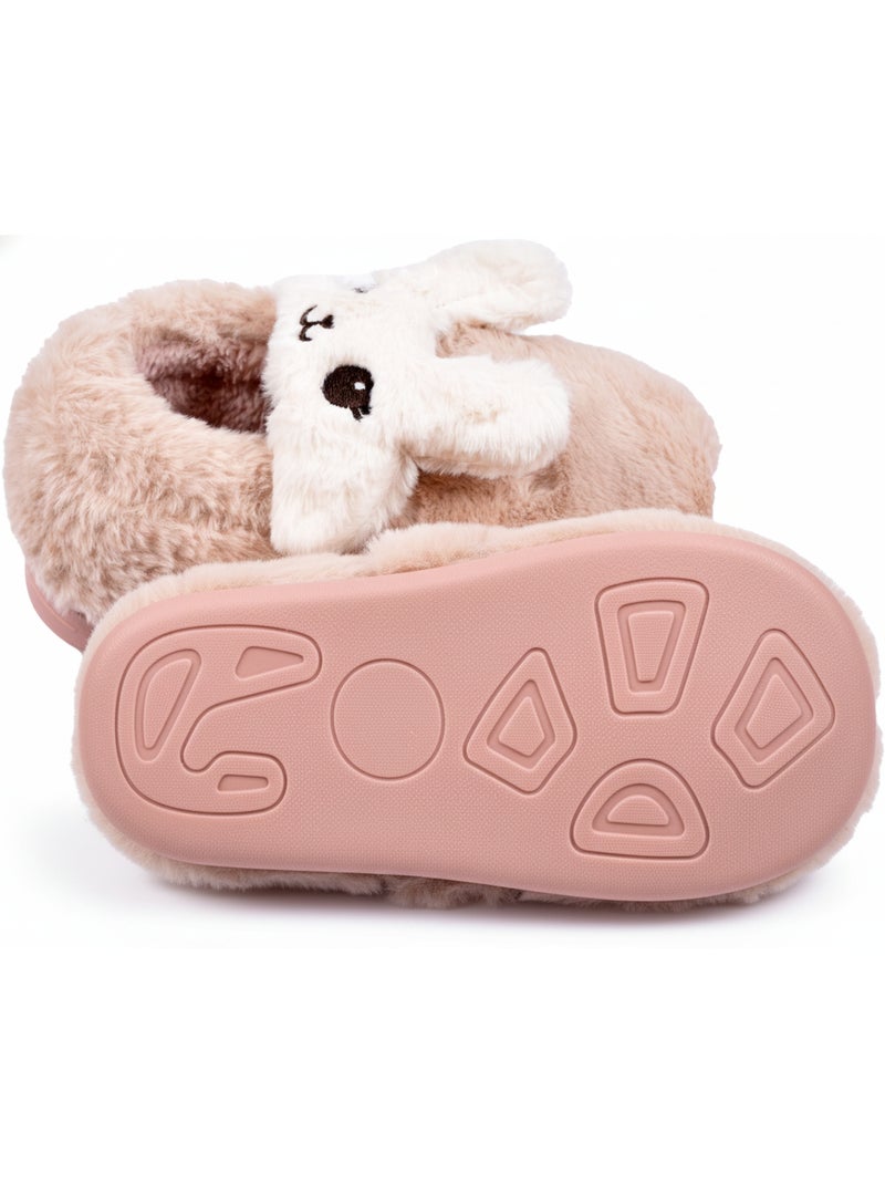 Zapatillas de casa niño animales 3D ultra suaves MB732831 Rosa - Kiabi