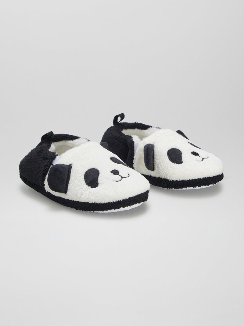 Zapatillas de casa panda BLANCO - Kiabi