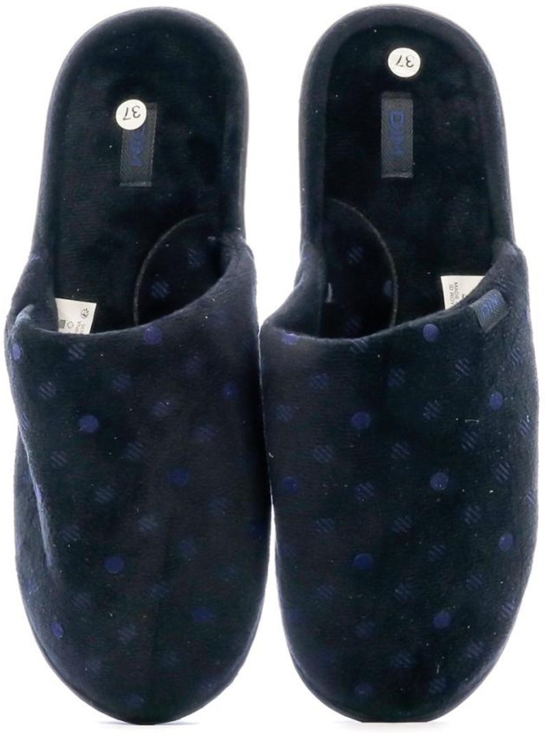 Zapatillas de casa para mujer Dim Azul marino - Kiabi