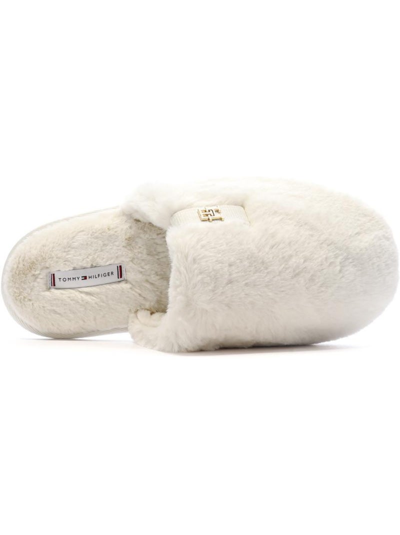 Zapatillas de casa para mujer tommy hilfiger Beige - Kiabi