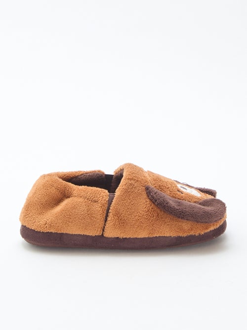 Zapatillas de casa 'perros' con adorno en relieve - Kiabi