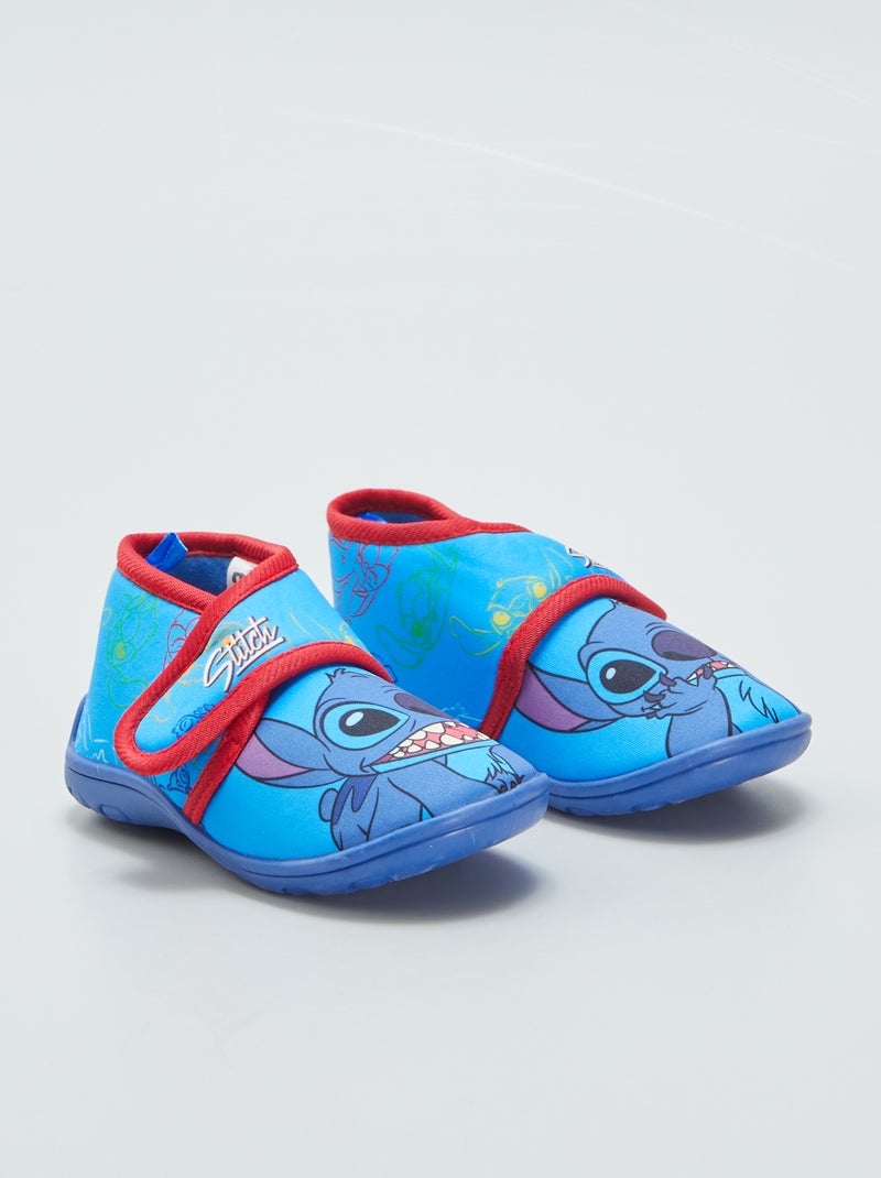 Zapatillas de casa sin cierre 'Stitch' azul - Kiabi