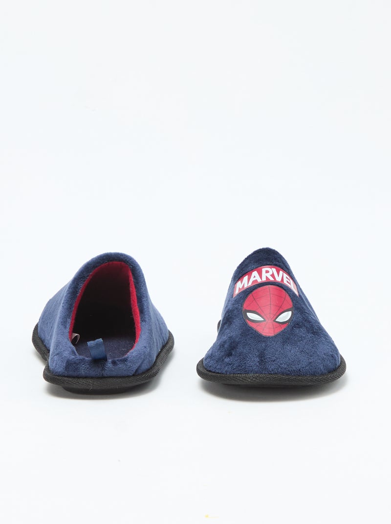 Zapatillas de casa 'Spider-man' Azul - Kiabi
