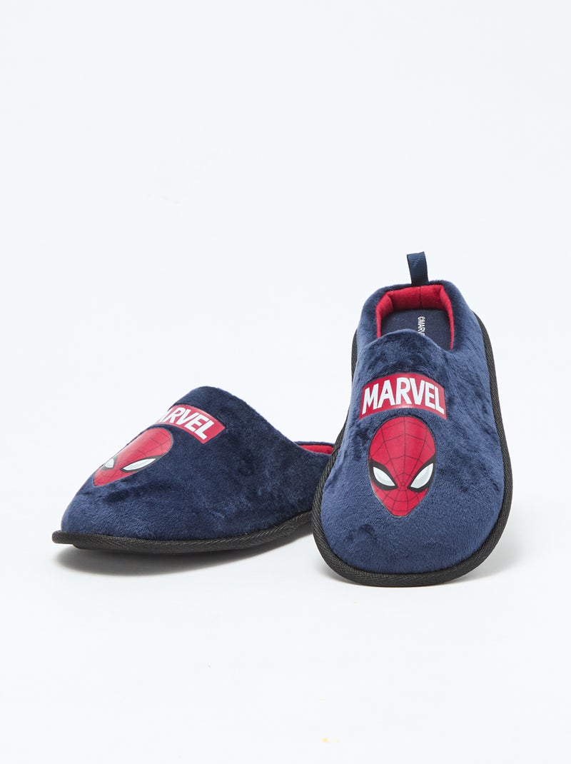 Zapatillas de casa 'Spider-man' Azul - Kiabi