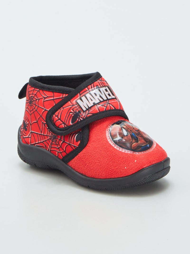 Zapatillas de casa 'Spiderman' de 'Marvel' ROJO - Kiabi