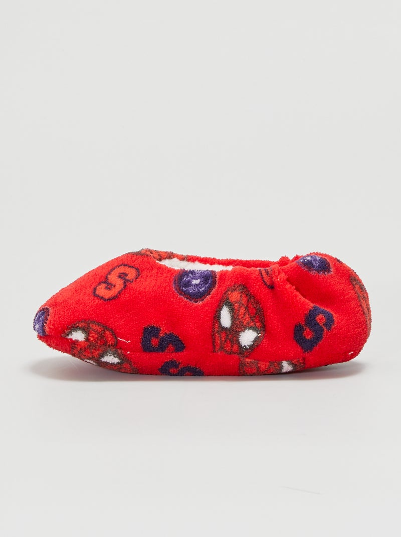 Zapatillas de casa 'Spiderman' ROJO - Kiabi