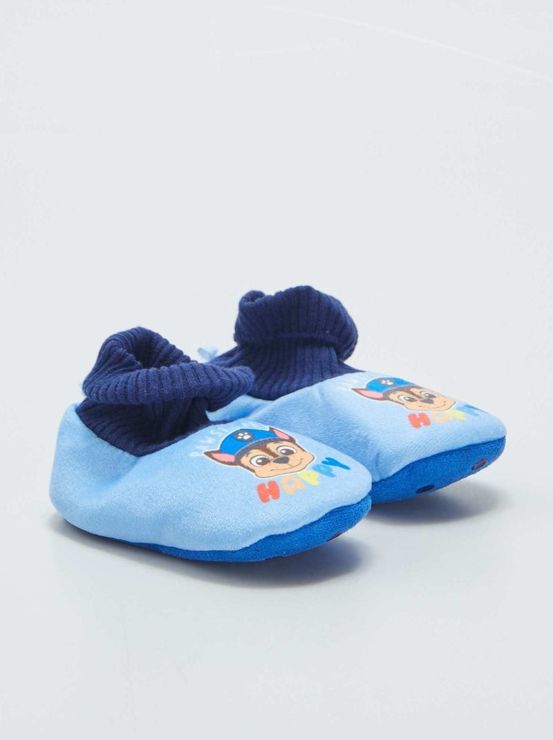 Zapatillas de casa tipo calcetines 'La Patrulla Canina' AZUL - Kiabi