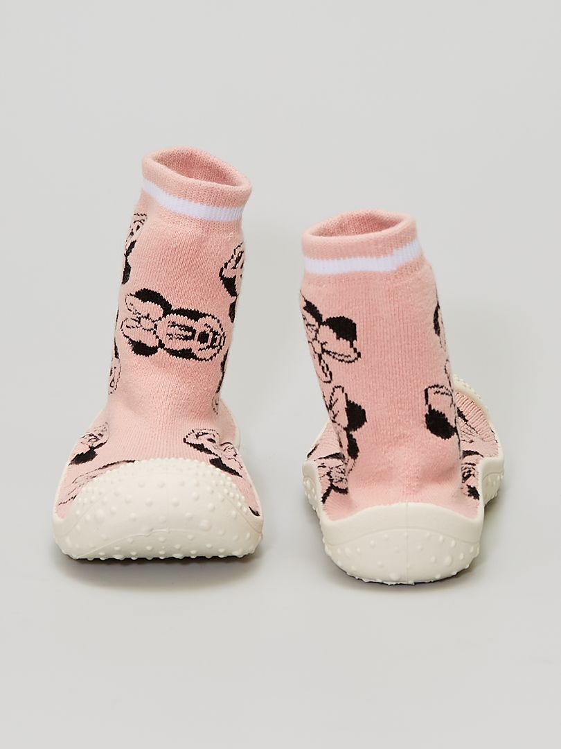 Zapatillas de casa tipo calcetines 'Disney' - rosa Kiabi - 8.00€